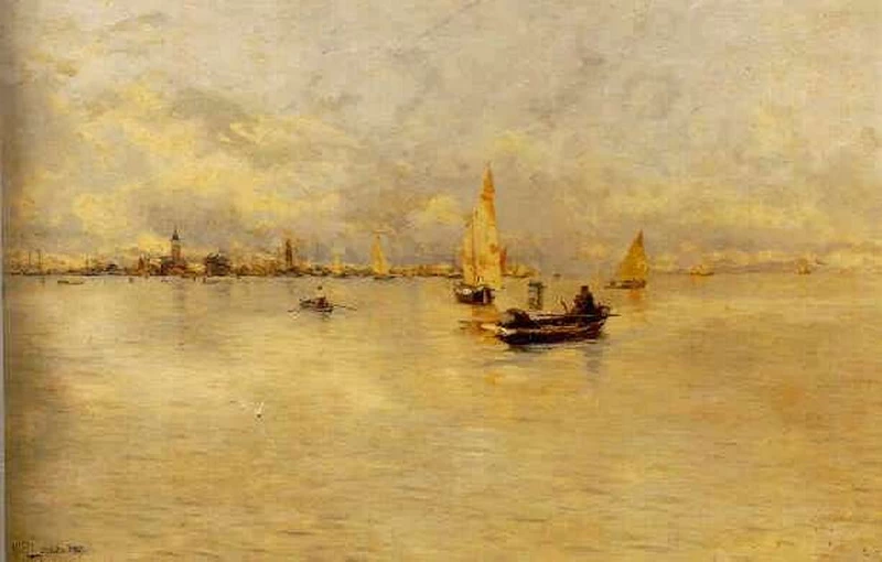 Una veduta di Venezia dalla Laguna